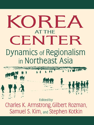 cover image of Korea at the Center